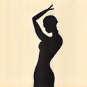 Icon representing physical activity and movement, like a person stretching or running.