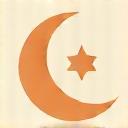 Icon representing sleep and rest, a moon and stars or a calm bedroom scene.